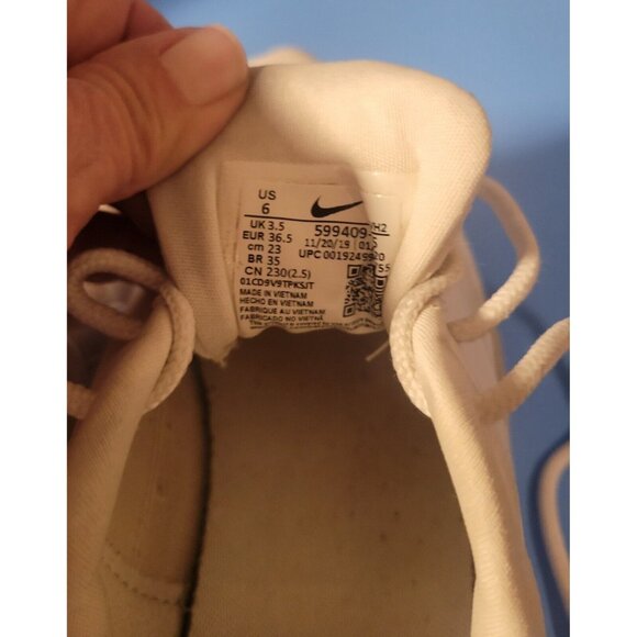 Nike Air Max Thea White Running Shoes 599409-101 Womens Size 6 Sneakers Casual - Picture 2 of 11